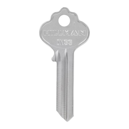 Hillman Automotive 33-Single Sided Universal Key Blank, Assorted - Pack of 10 5937412